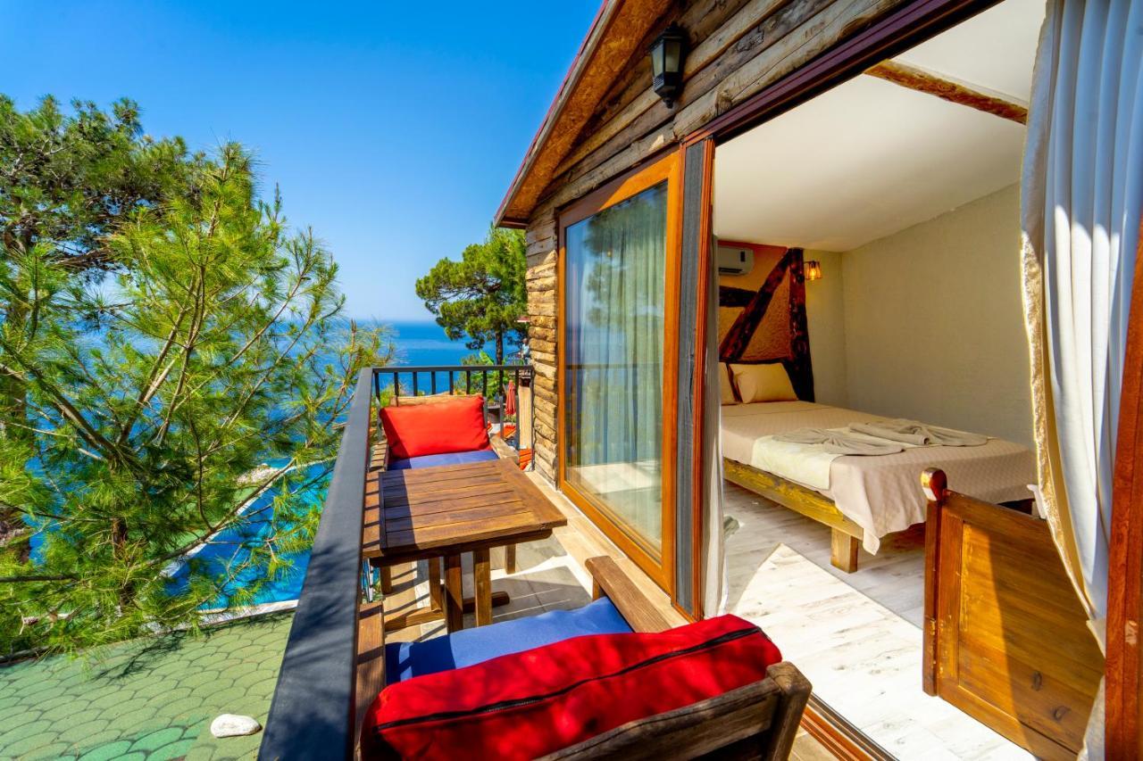 Manzara Bungalow Bed and Breakfast Fethiye Exterior foto