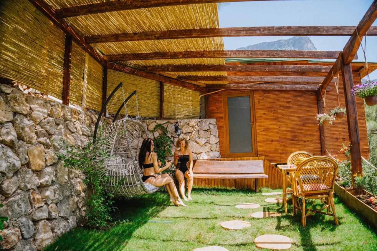 Manzara Bungalow Bed and Breakfast Fethiye Exterior foto