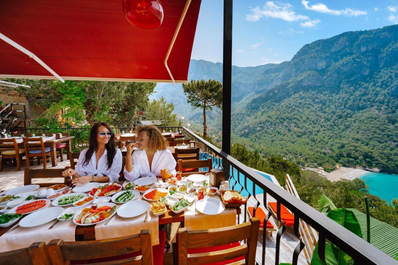 Manzara Bungalow Bed and Breakfast Fethiye Exterior foto